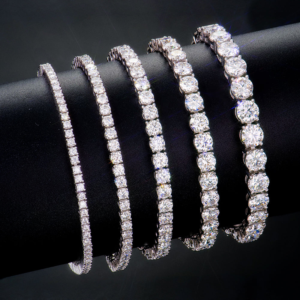 Moissanite Tennis Bracelet
